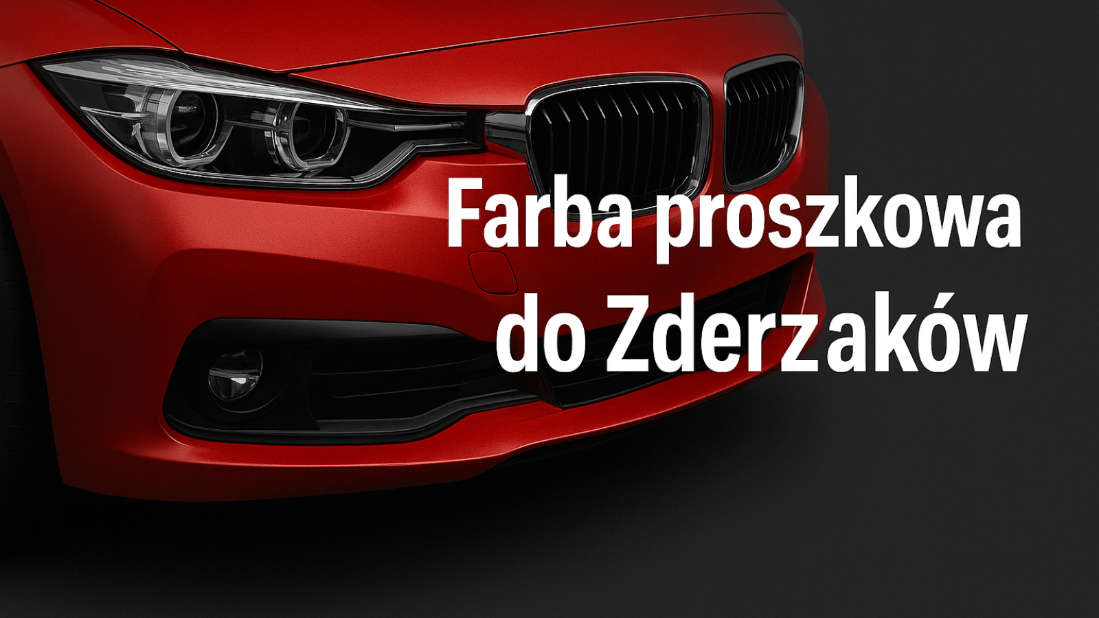 Farba proszkowa do Zderzaków